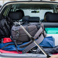 Suwimut non-slip handle improves grip during heavy lifting.