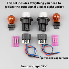 Svicari wiring-harness included; simplifies installation for Dodge Ram turn-signal.