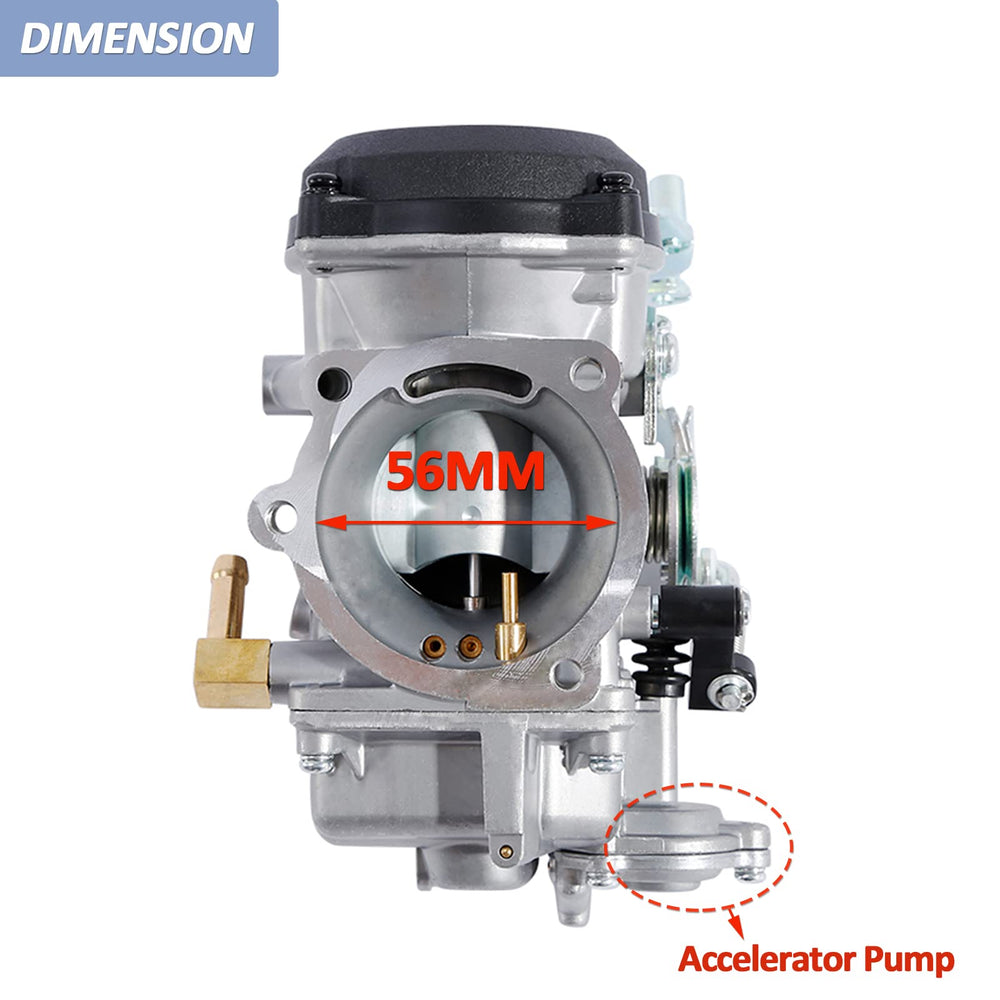 SVKZGFZ CV40 carburetor with fuel filter: consistent performance across Harley models.
