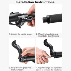 Svzadipe 21-22mm fit ensures easy installation on most handlebars.