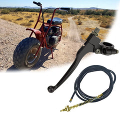 Swagnaz 69-inch drum brake cable offers ample reach for extended stops.