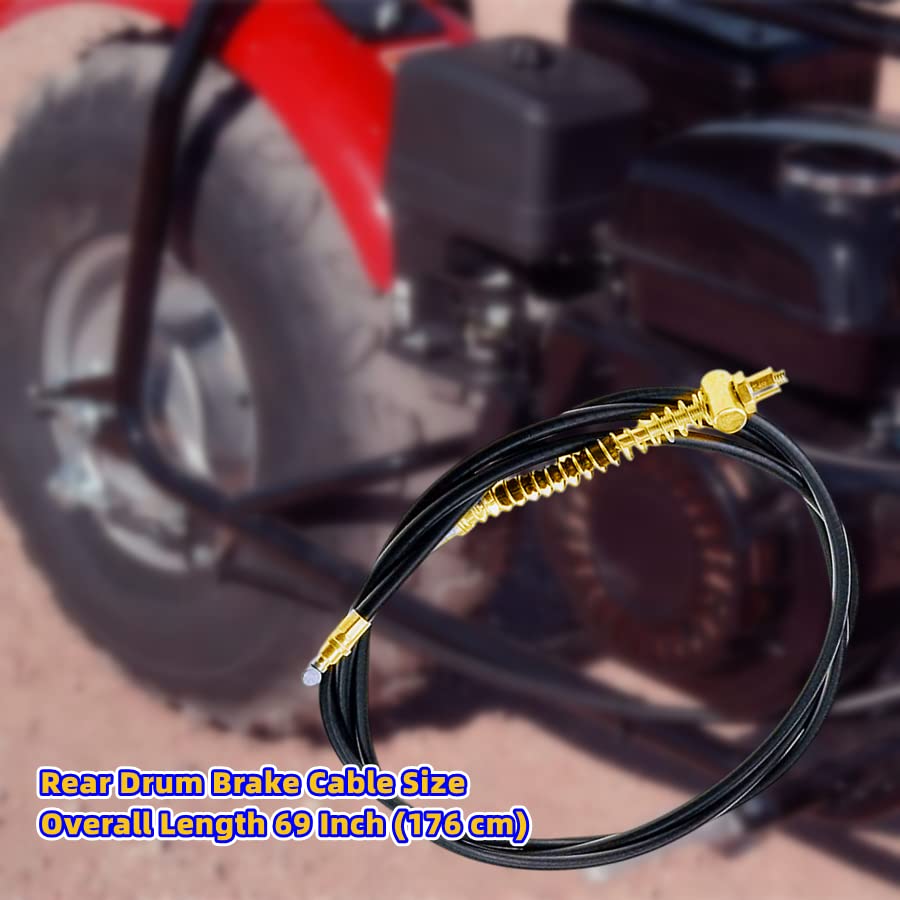 Swagnaz Coleman CT200U-compatible brake lever left for easy installation.