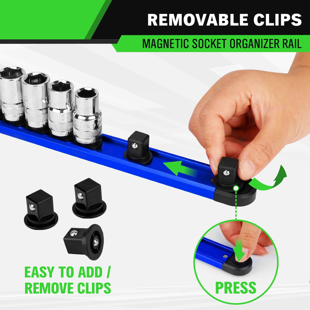 Swanlake drill bit organizer holds 40 bits for fast access