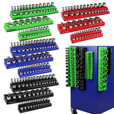 SWANLAKE quarter-inch socket tray keeps sockets aligned for quick access.
