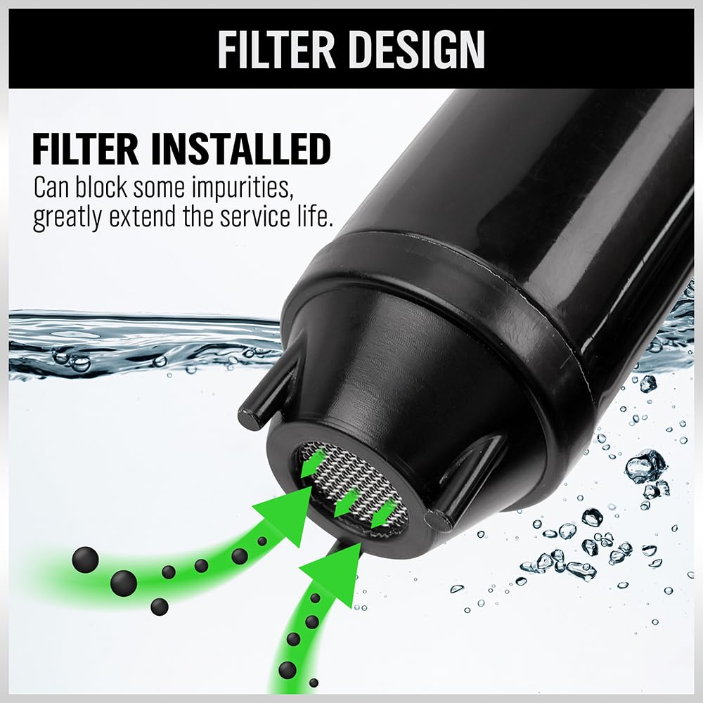 SWANLAKE flow-control nozzle with built-in filter preserves clean transfer.