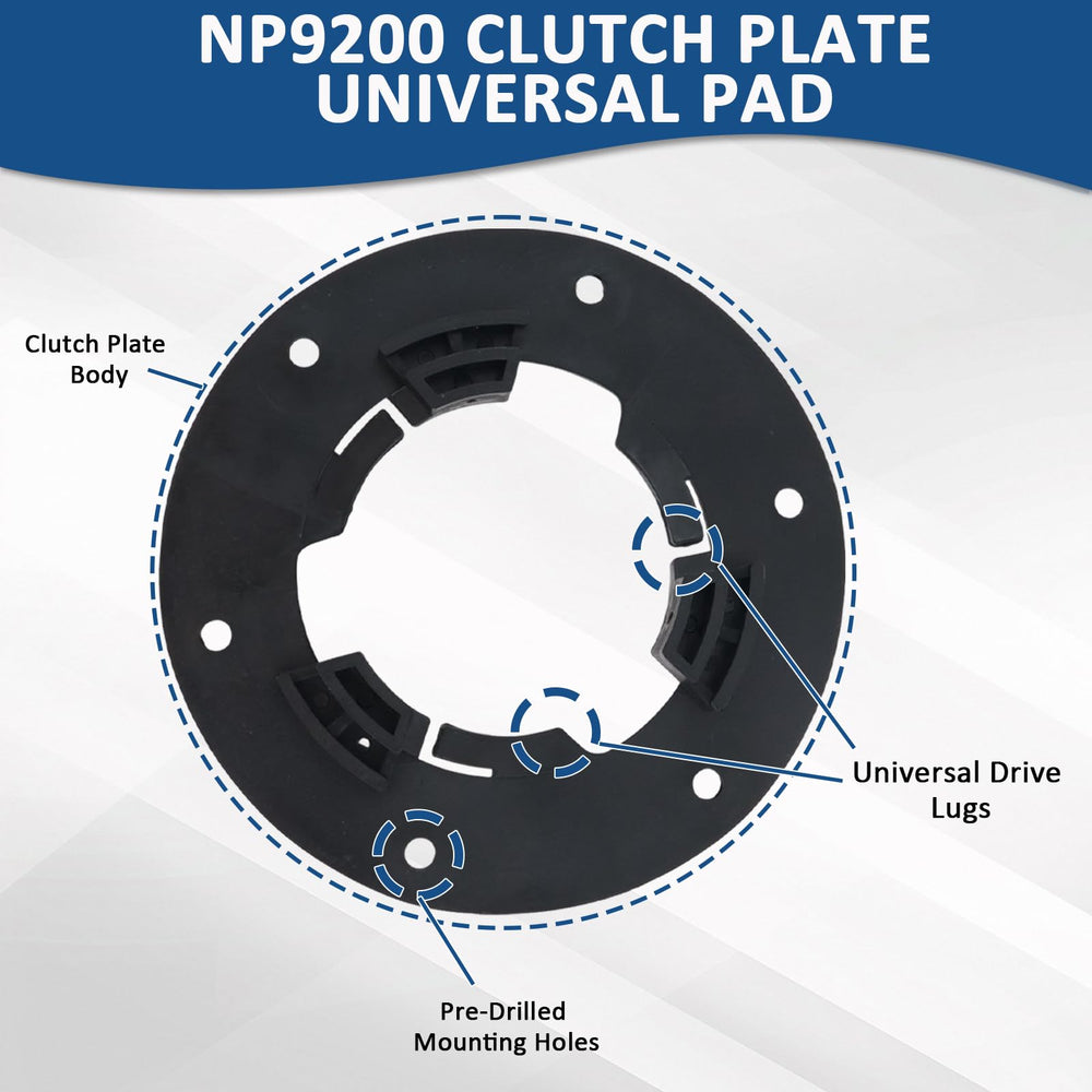 Durable materials in Swess NP9200 clutch plate for long-term use.