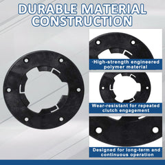 Swess NP9200 clutch plate with secure grip during polishing and scrubbing.