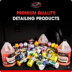 Swift Auto Care Touchless Shampoo proudly made in the USA.