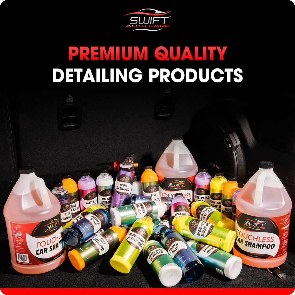 Swift Touchless Ceramic Foam Wax bubblegum scent enhances the wash experience