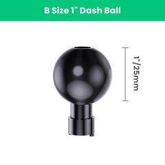 SwiftGaze 17mm ball adapter simplifies mounting options