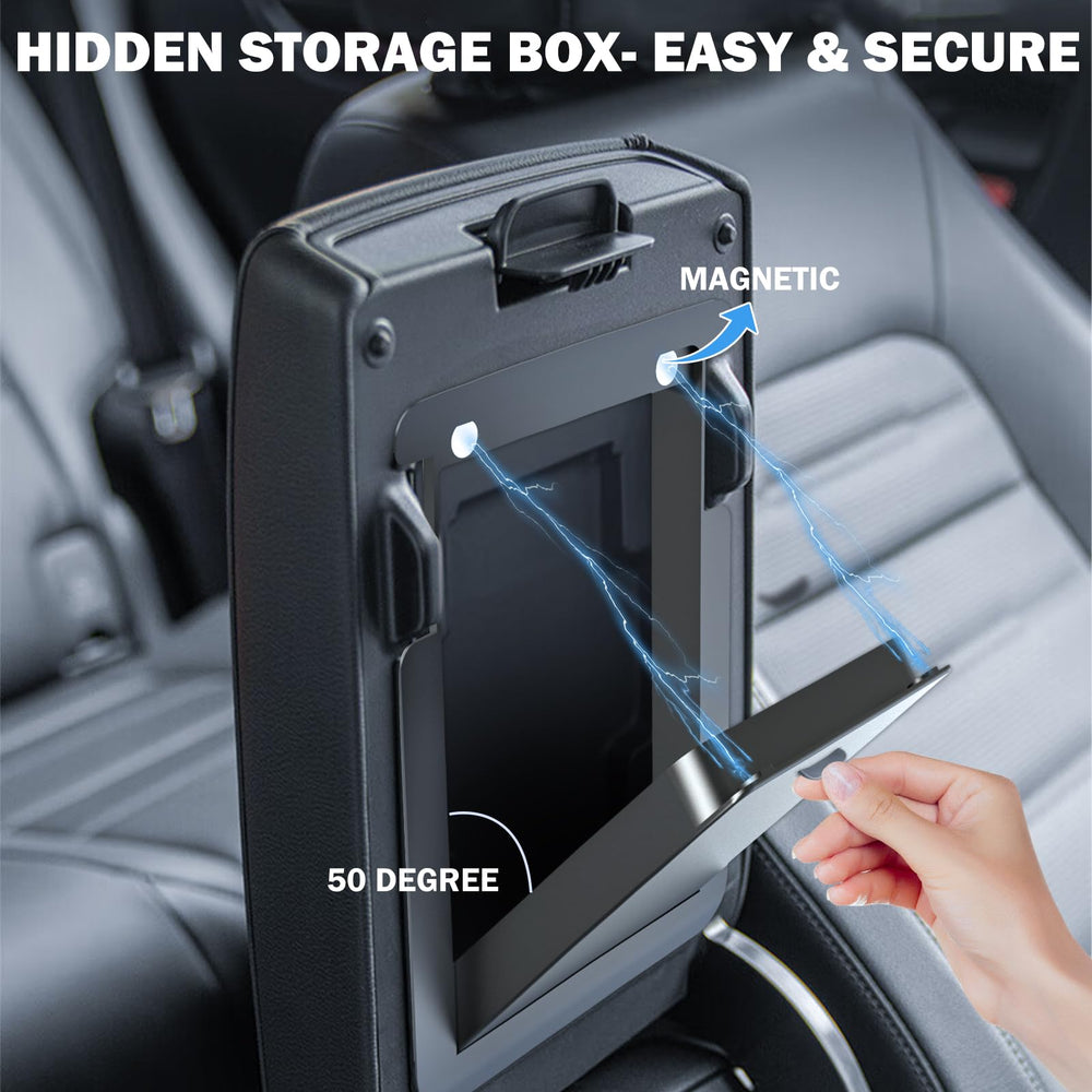 SwiftGaze CR-V magnetic lid organizer secures small items with discreet access.