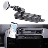 SwiftGaze stainless steel mount with America flag design for Ram dash, stable hands-free use