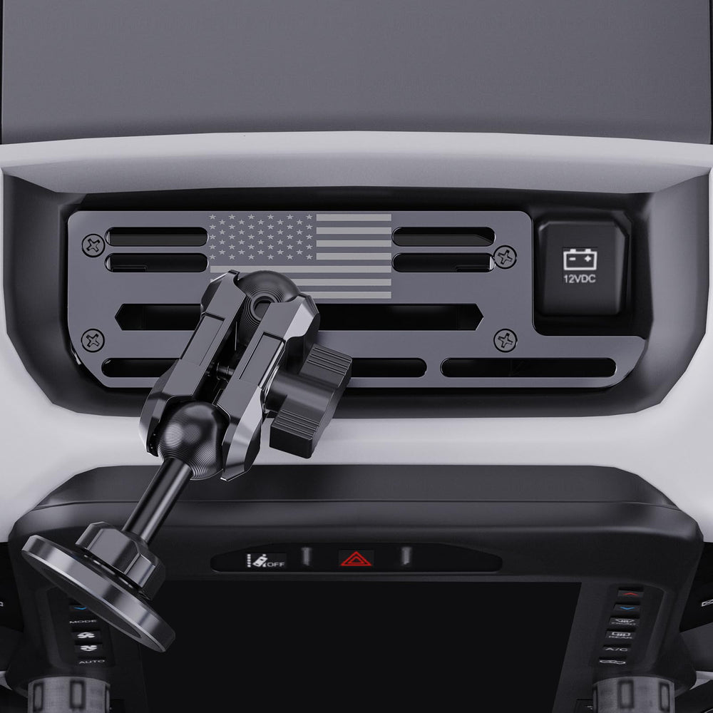 SwiftGaze Ram-trx dash accessory built for trail-ready stability