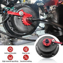 Swilpool safety feature reduces kickback for smoother starts.
