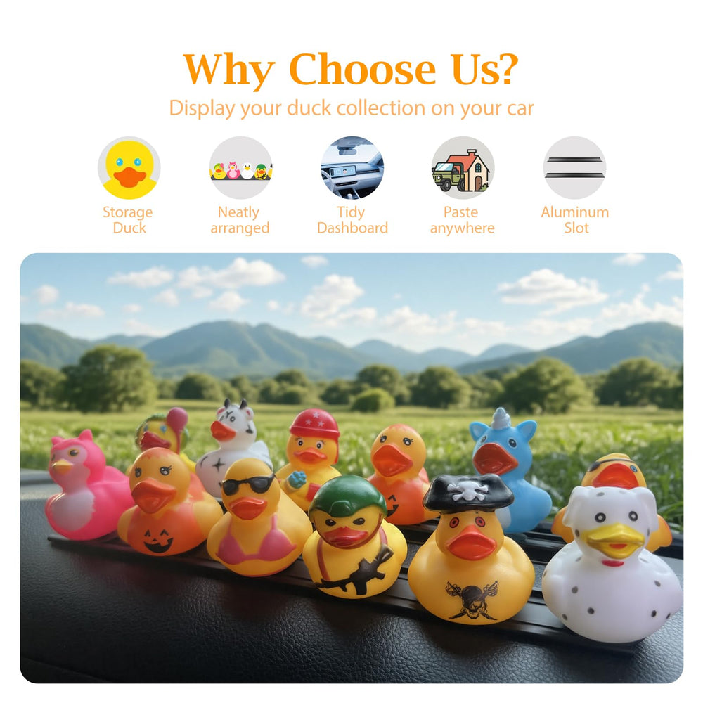 SWLOR dual-slot design organizes ducks for easy viewing