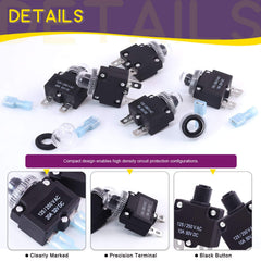 Swpeet push-button reset mechanism enabling easy overload recovery.