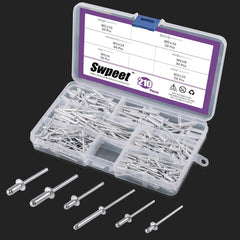 Swpeet portable kit case keeps fasteners organized during on-site work.