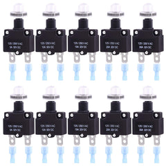 Swpeet thermal circuit breaker kit with five sizes for versatile protection.