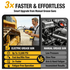 SXBSXB lock-on trigger for continuous lubrication without fatigue.