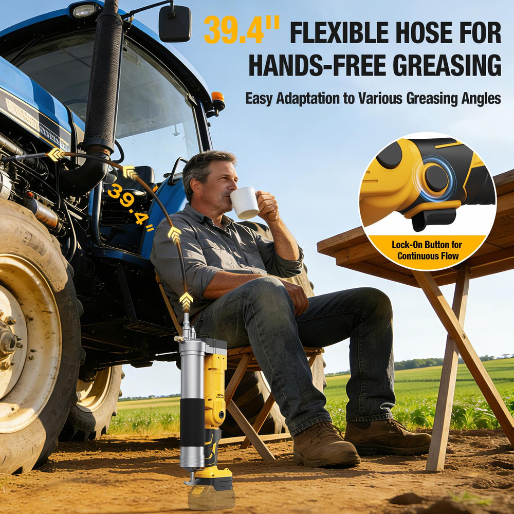 SXBSXB rotating handle offers versatile grip options for different service points.
