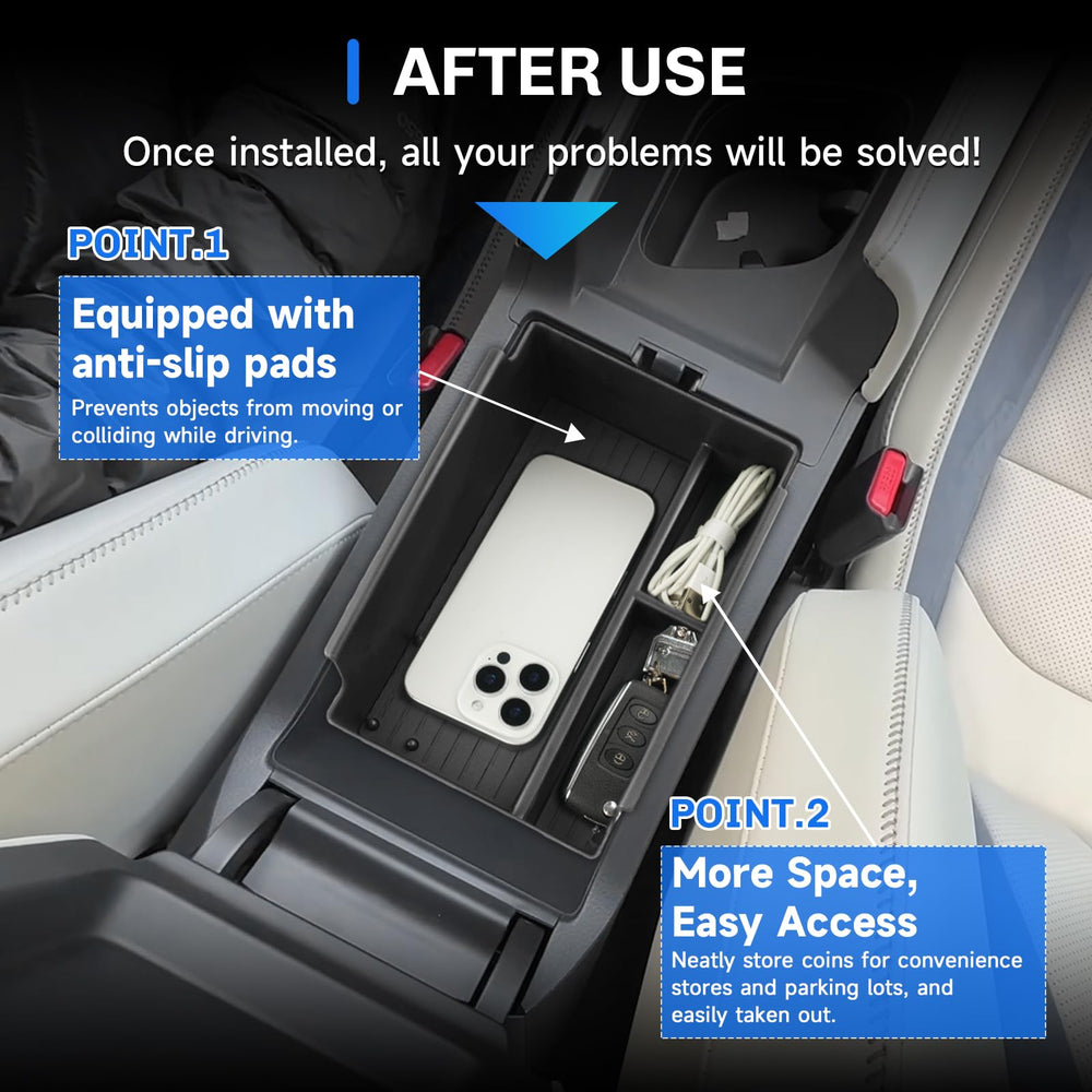 SXCY Acura ADX under cupholder keeps coins accessible yet tidy