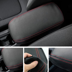 SXCY Corolla armrest cover installation with elastic band for secure fit