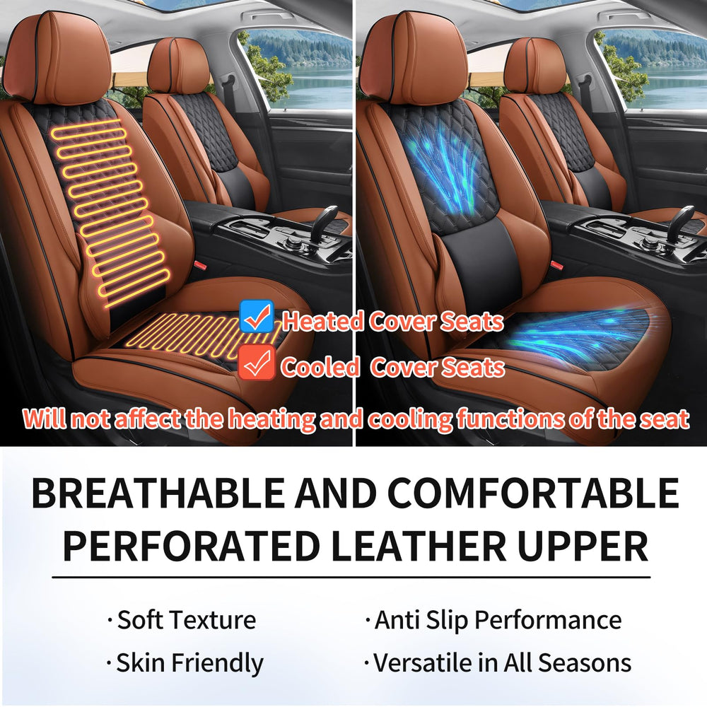 Sxikin car interior protection in brown-black enhances cabin style.