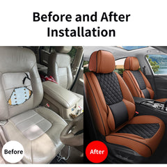 Sxikin waterproof seat cover keeps seats dry during spills and rain.