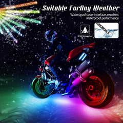 Sxlofty waterproof shell keeps brightness bright in rain or spray.