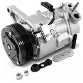 Sydasant AC compressor for Chevrolet Traverse fitment with six-groove pulley for reliable cabin cooling.