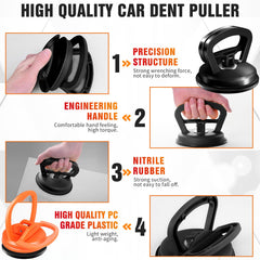 Ideal for smooth car door dents and surface applications like panel edges.