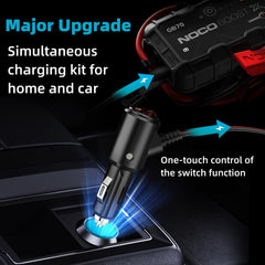 SYFLYH AC power cord with fireproof shell for safer use.