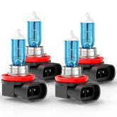 SYJIIP Malibu headlight bulbs pack highlights H9/H11 compatibility for a seamless upgrade.