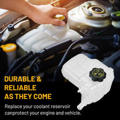 SYKRSS coolant reservoir assembly enables quick visible fluid level checks