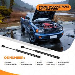 SYKRSS 2-piece hood struts kit provides balanced lift and reliable support
