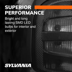 Sylvania 168 T10 W5W LED map light aids reading maps in low light