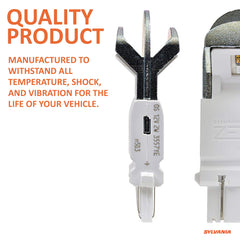 SYLVANIA 3157 ZEVO amber bulb ideal for park and turn light applications.