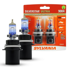 Sylvania 9004 SilverStar Ultra bulb pack enhances night visibility