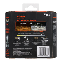 SYLVANIA 9005 LED Ultra fog light installed during a vehicle upgrade.