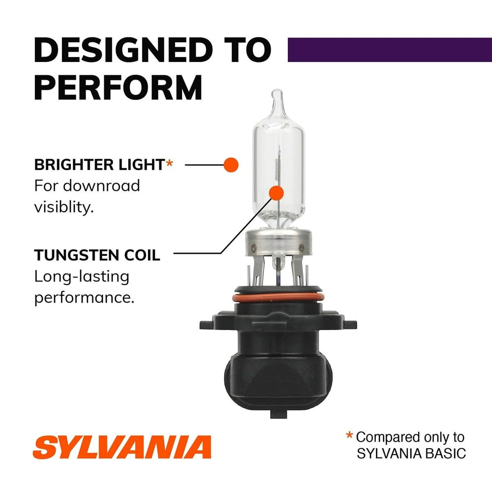 SYLVANIA 9005 XtraVision bulb installed in car for improved night driving