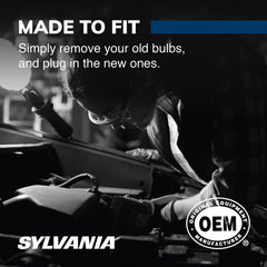 SYLVANIA 9012 SilverStar filament design for reliable high and low beam