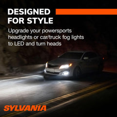 All‑weather performance of SYLVANIA H11 LED fog light in rain and mist