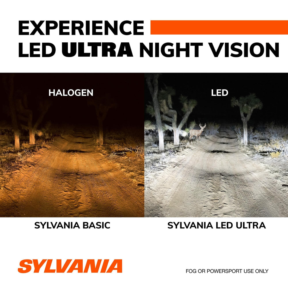 SYLVANIA H11 LED Ultra fit guide aids exact installation.
