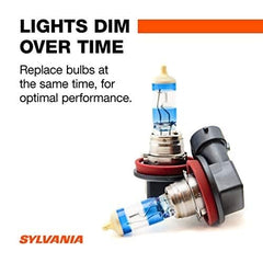 SYLVANIA H11 SilverStar Ultra box content with compatible vehicle notes