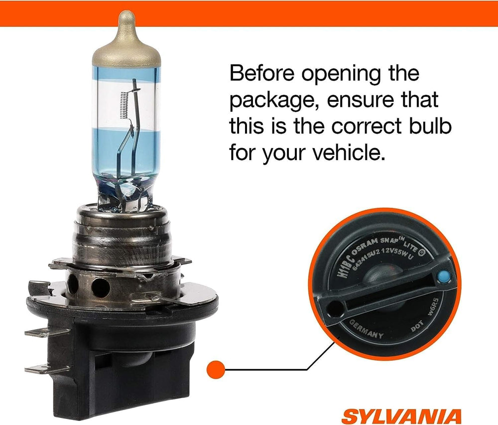 SYLVANIA H11B SilverStar Ultra packaging and quick replacement bullets