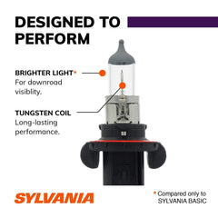 SYLVANIA H13 XtraVision high beam visibility for night driving