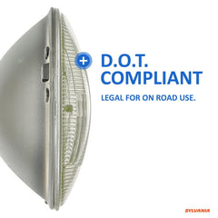 SYLVANIA H6024 on-road legality indicator confirms compliant nighttime performance.