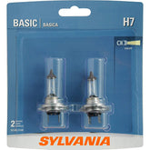 SYLVANIA H7 Basic headlight bulb for dependable on-road illumination.