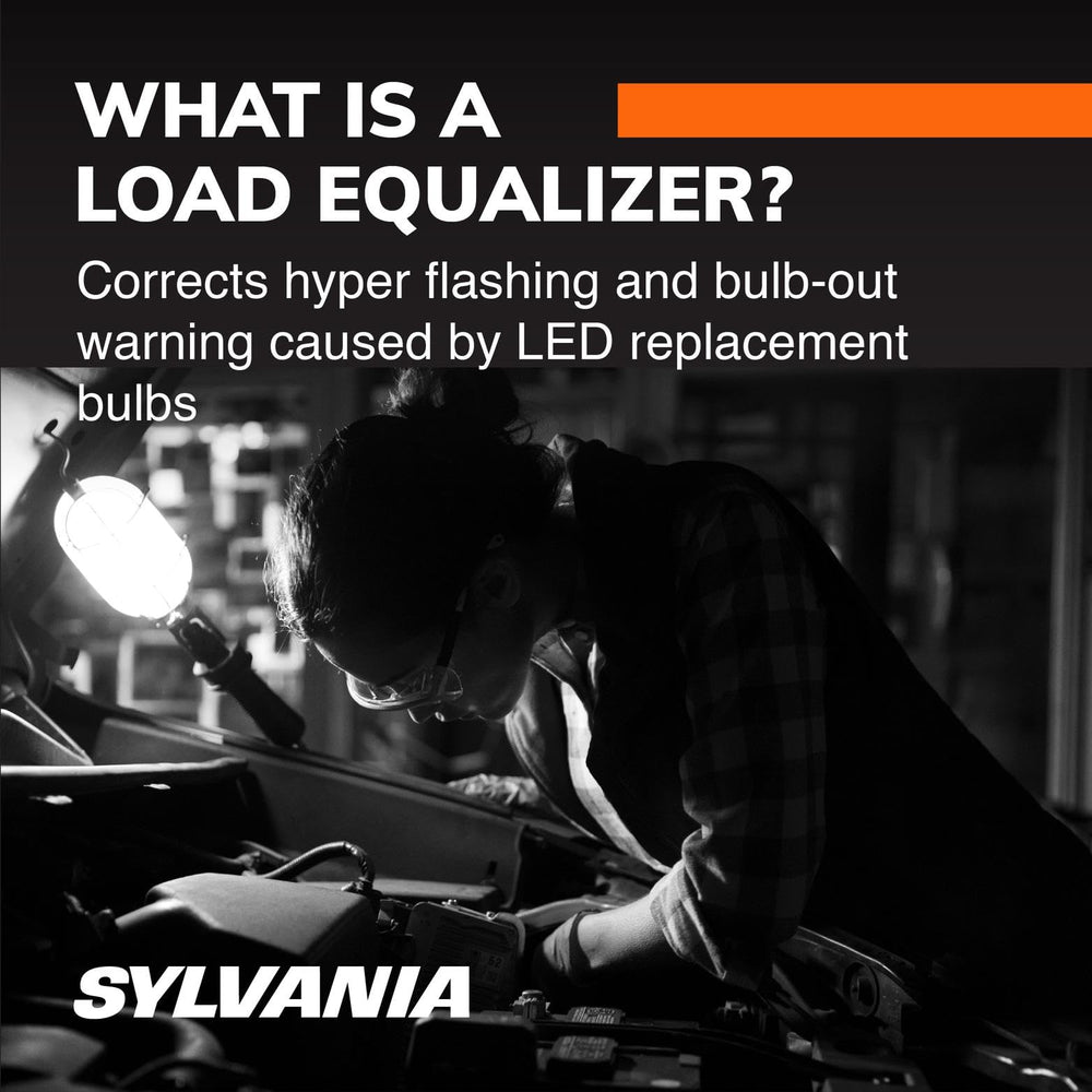 SYLVANIA Load Equalizer mounted on flat metal surface for heat transfer.
