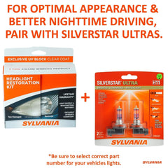 SYLVANIA night driving visibility improves with restored lenses